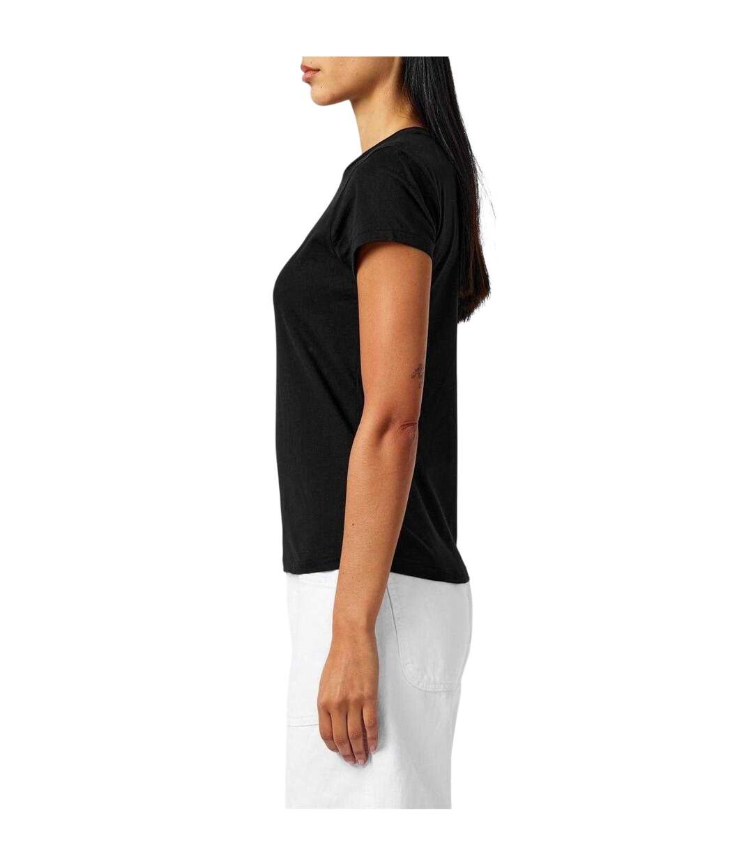 Womens/ladies Jersey T-shirt Black Ralph Lauren-4
