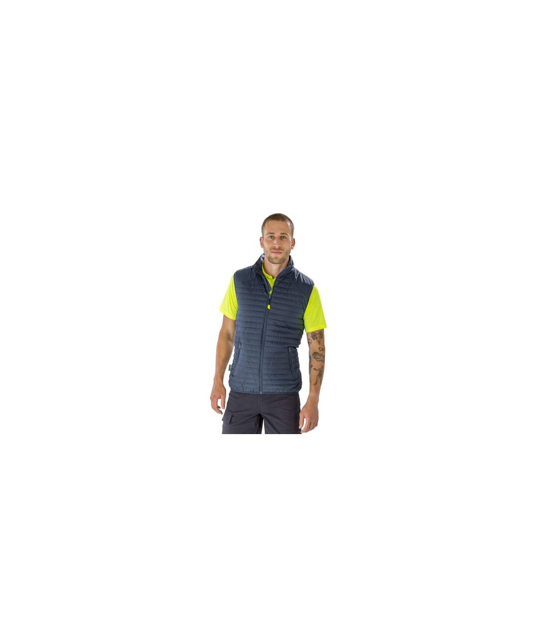 Unisex adult gilet navy/navy Result-3