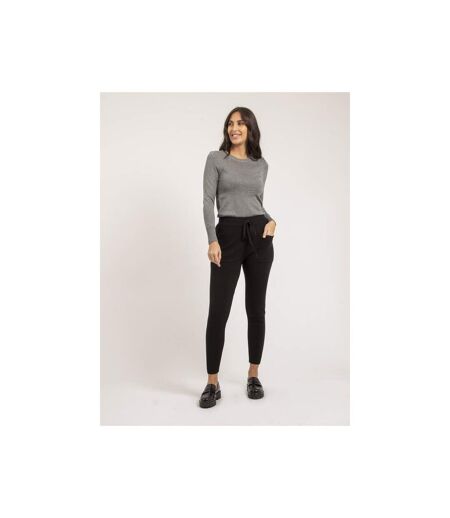 Pull fin col rond strass KAPOLINA - Dona X Lisa