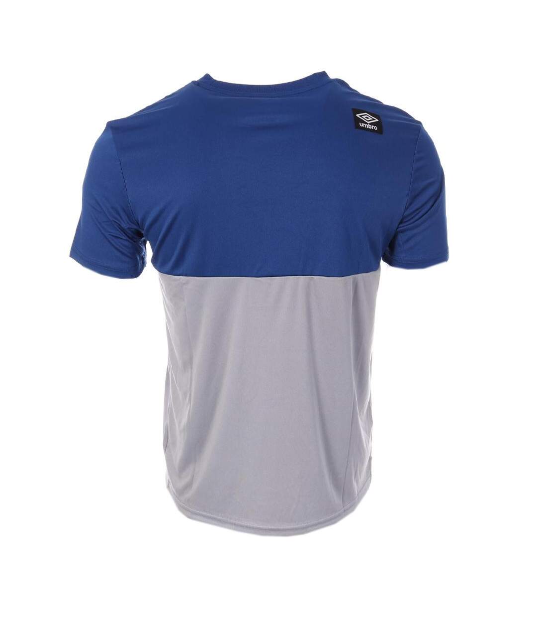 T-Shirt gris/bleu homme umbro spa net-2