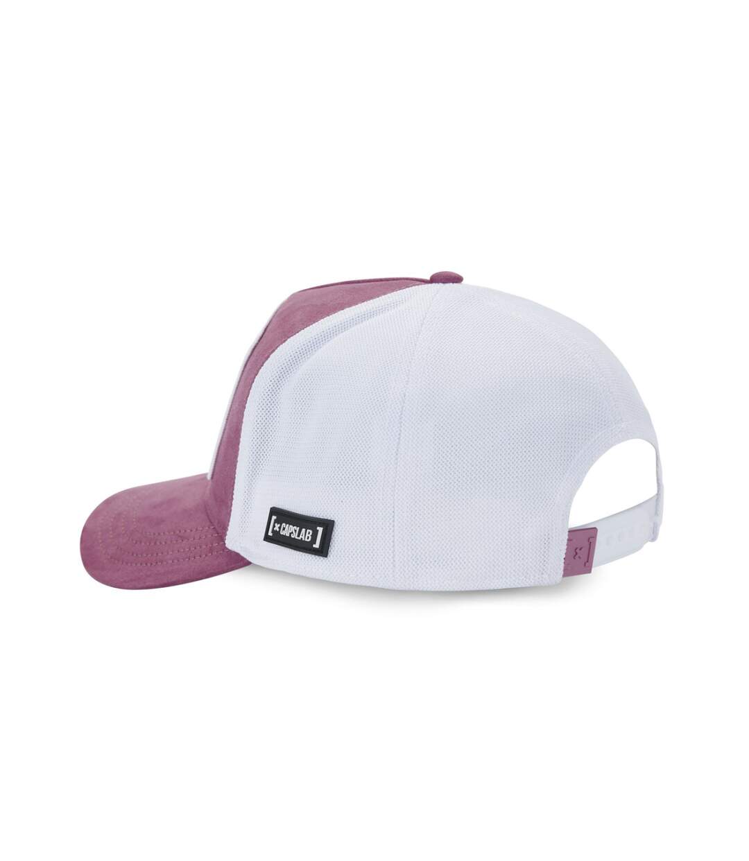 Casquette femme trucker en suedine finitions premium Barbie Capslab-4