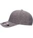 Casquette flexfit gris foncé Yupoong