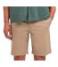 Short marron homme selected slim-1