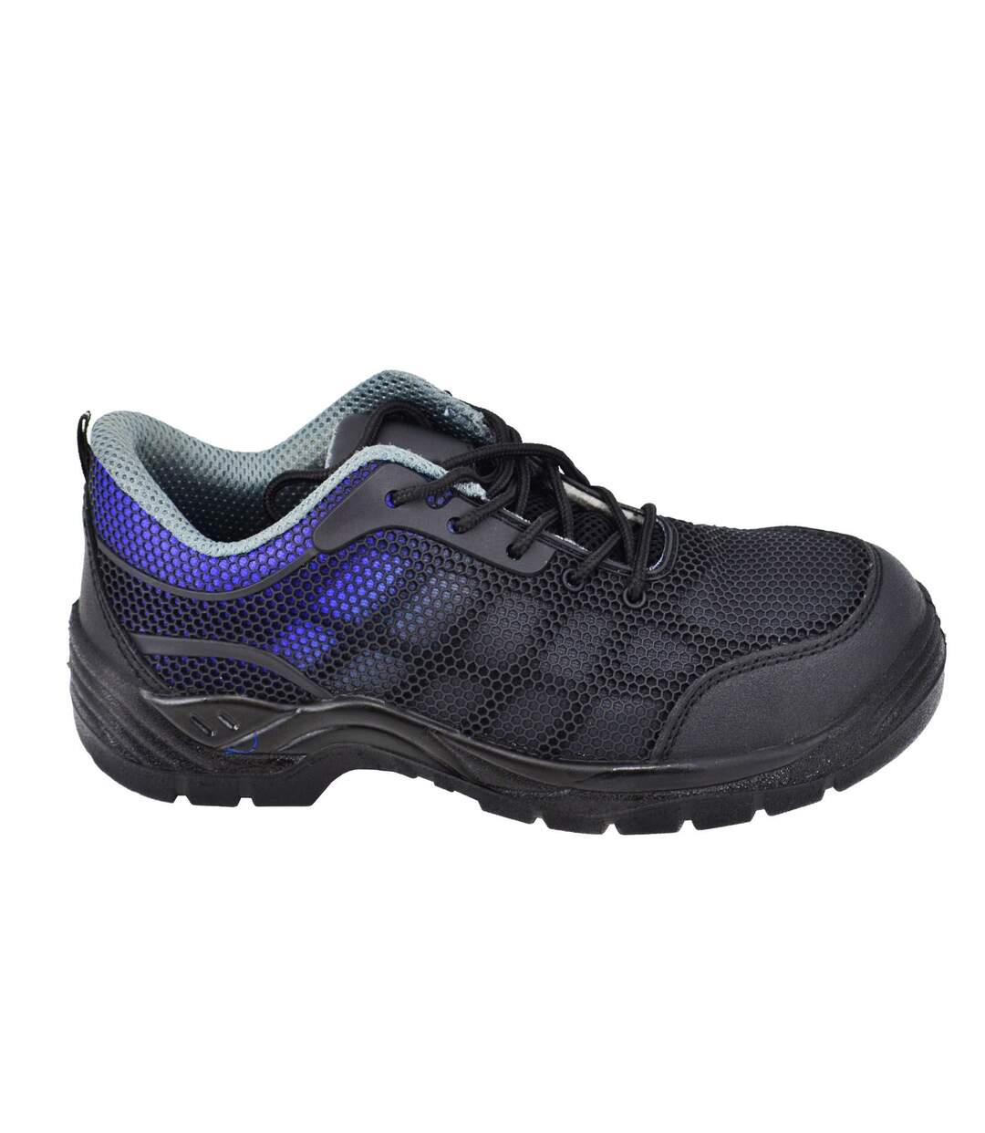 Chaussures Comodo Adulte Noir Bleu AW Tools-2