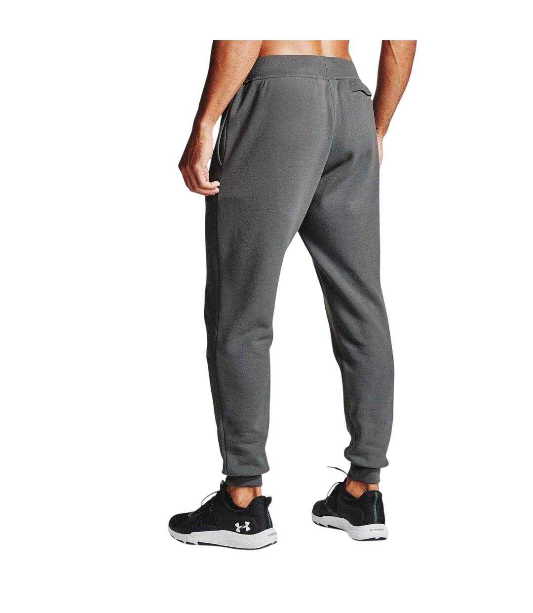 Mens Rival Fleece Joggers Grey Under Armour-2
