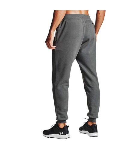 Mens Rival Fleece Joggers Grey Under Armour