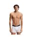 Lot De 3  Boxers Homme Noir Blanc Gris Boss-4