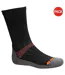 Chaussettes Altitude Trek Adulte Noir Orange Hi-Tec-1