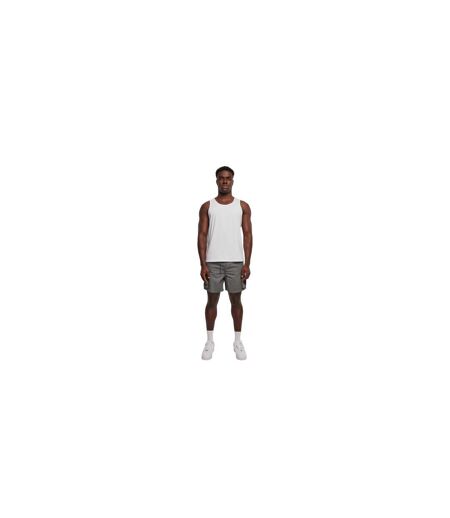 Mens Basic Tank Top Blanc Build Your Brand