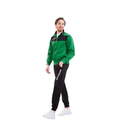 Ensemble De Survêtement Tuta Visa Homme Vert Noir Givova
