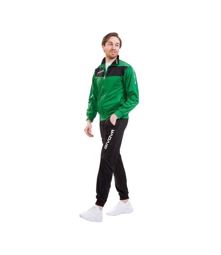 Ensemble De Survêtement Tuta Visa Homme Vert Noir Givova