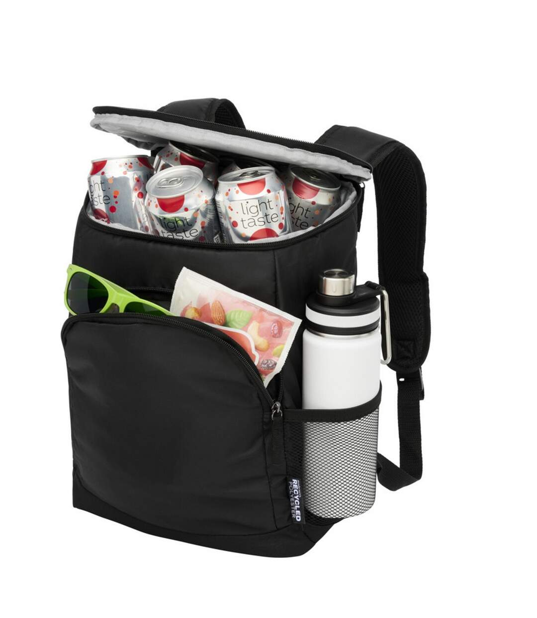 Chillpack 16l Cooler Bag 34cm X 30cm X 17cm Black Floso-2