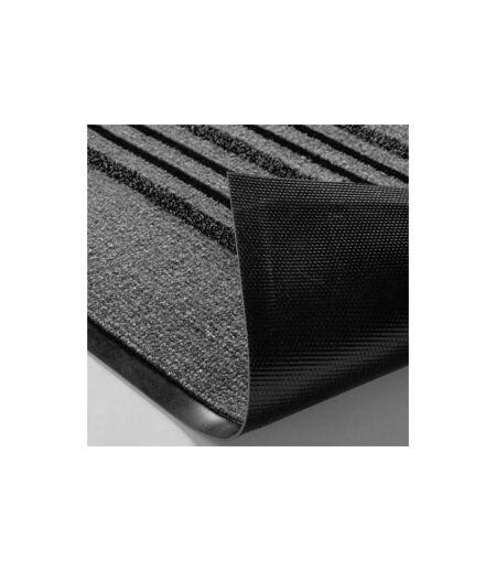 Tapis d'Entrée Anti-Poussière Piano 50x80cm Gris