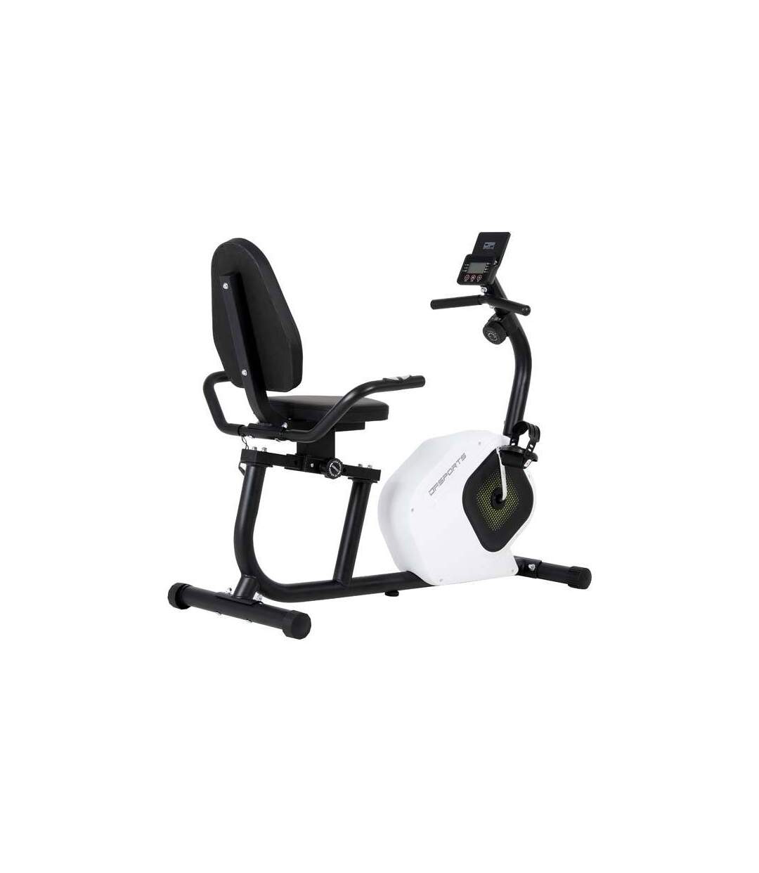 Vélo d'appartement semi-allongé 8 niveaux de résistance Saturne-2
