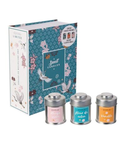 Coffret 3 bougies Sweet candles