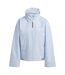 Womens/ladies terrex traveer rain rdy waterproof jacket blue Adidas-1