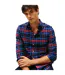 Chemise Motif/style Tartan Homme Bleu Marine Tommy Hilfiger-4