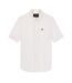 Chemise Motif/style Rayures Texturées Homme Blanc Lyle & Scott-2