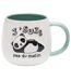 Mug relief 40 cl collection BREAKFAST Panda-1