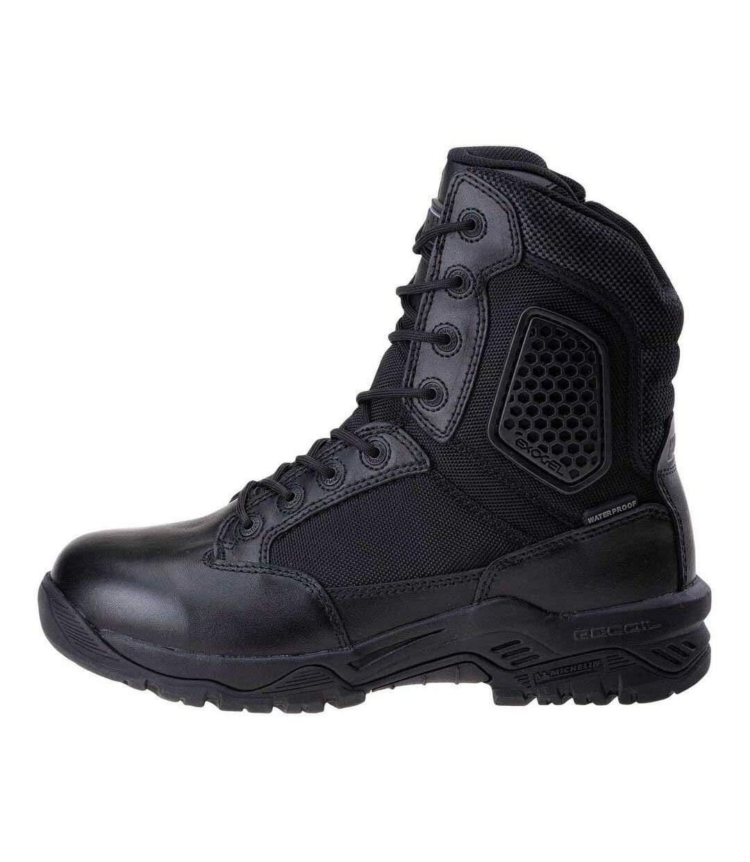 Mens Strike Force 8.0 Leather Tactical Shoes Black Magnum-2