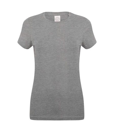 Skinni Fit Feel Good - T-shirt étirable à manches courtes - Femme (Gris) - UTRW4422