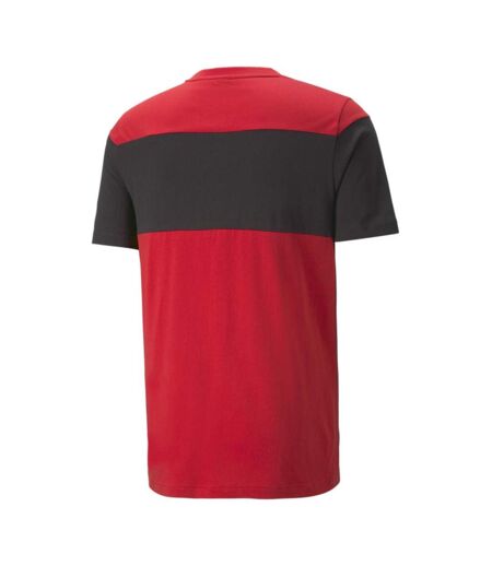 T-shirt Noire/Rouge Homme Puma Ferrari Race - XL