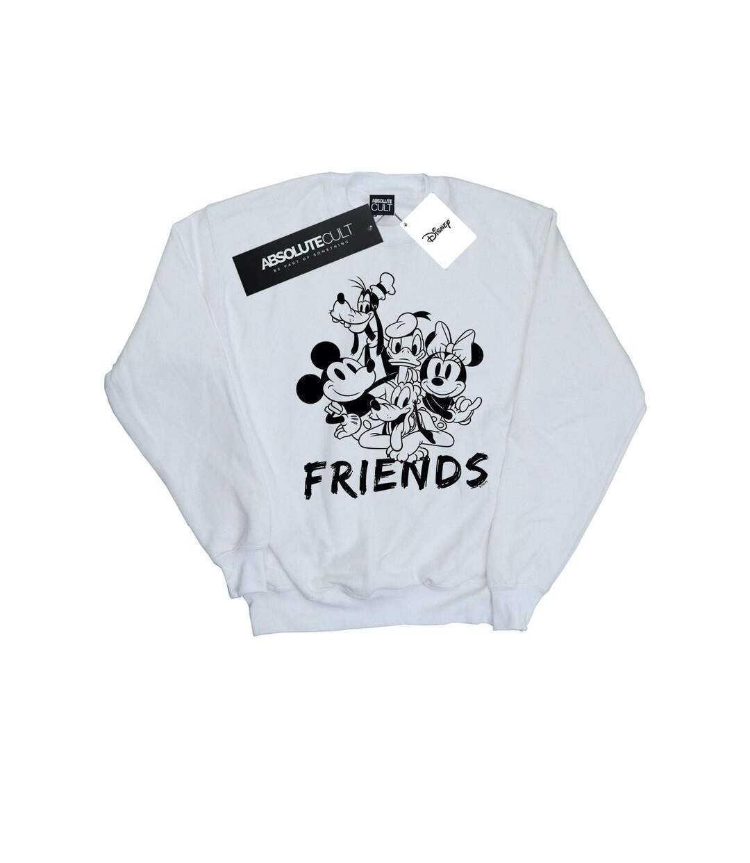 Disney Sweatshirt Mickey Mouse And Friends Femme/Ladies (Blanc) - UTBI28294-1