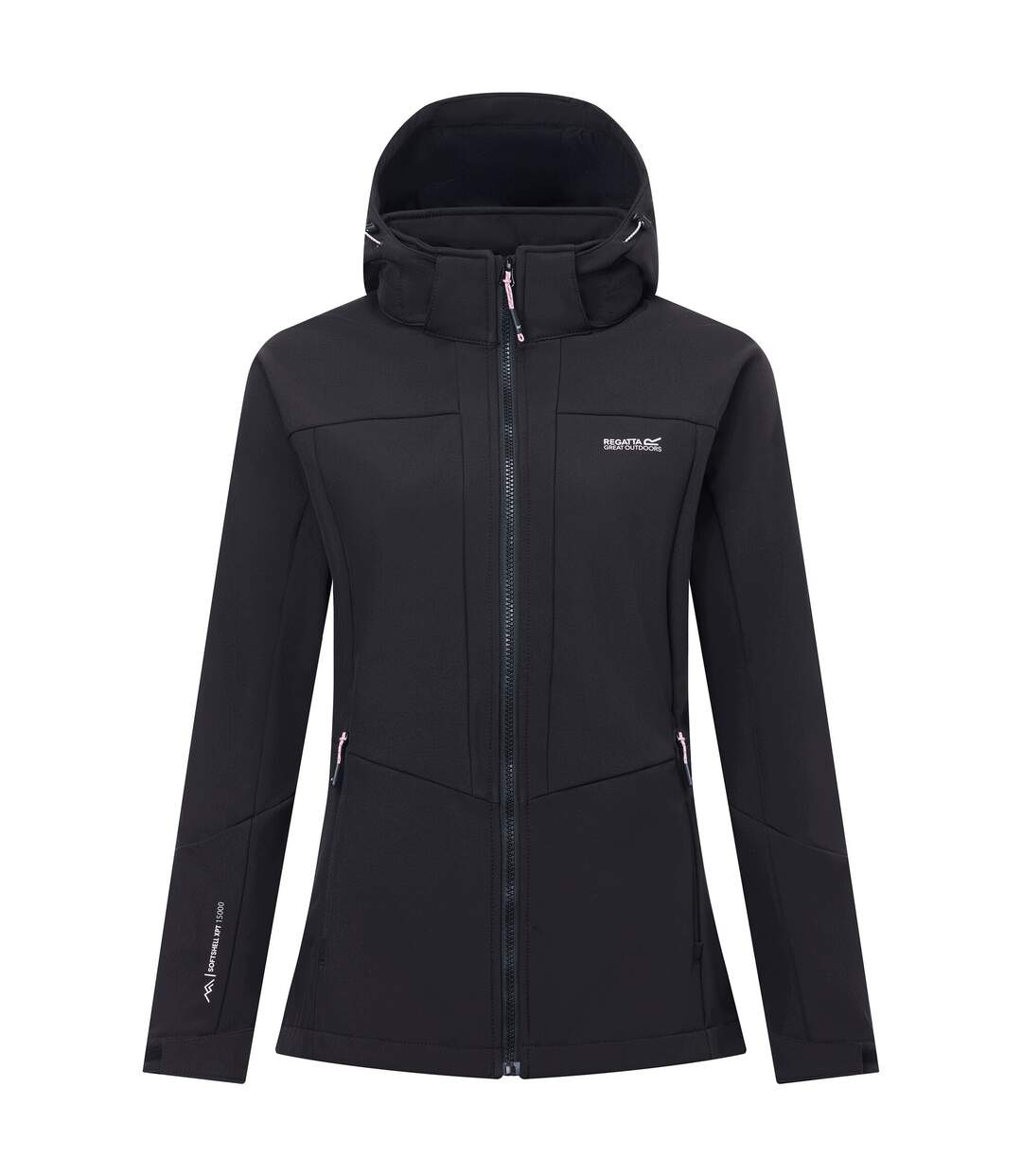 Veste Softshell Desoto Femme Noir Regatta-2