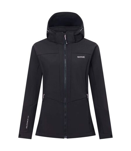 Veste Softshell Desoto Femme Noir Regatta