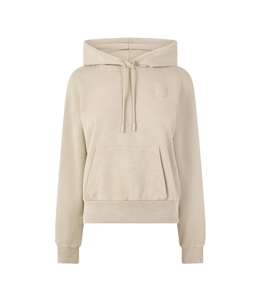 Sweat À Capuche Femme Beige Lacoste-1