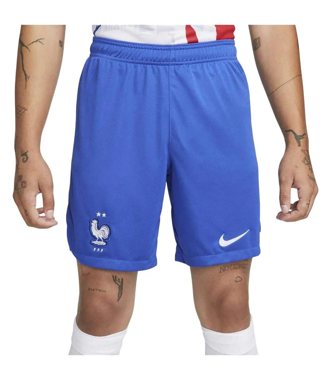 Mens 2022-2023 France Football Shorts Blue Nike-1