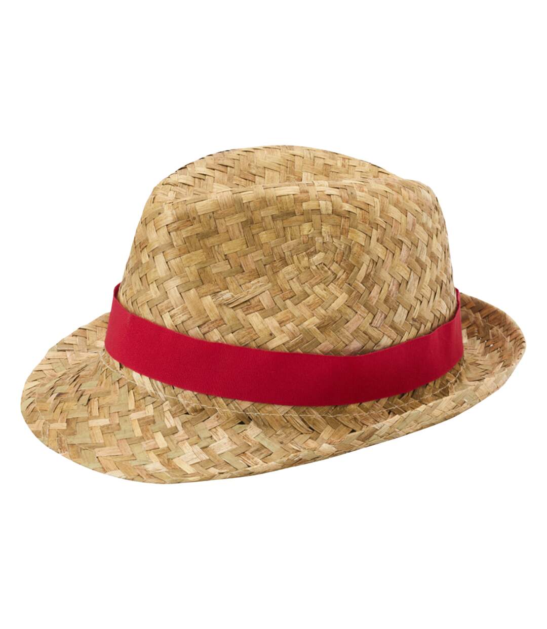 Chapeau d´été pricus adulte naturel / rouge Floso-1