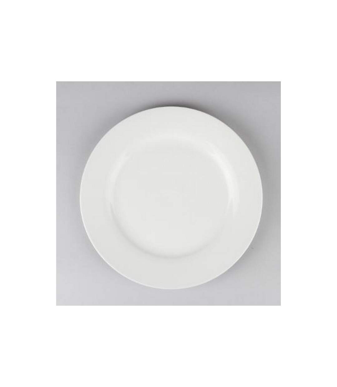 Lot de 6 Assiettes à Dessert Ronde 20cm Blanc-3