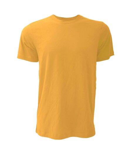 Canvas T-shirt Jersey Hommes Moutarde Bella + Canvas