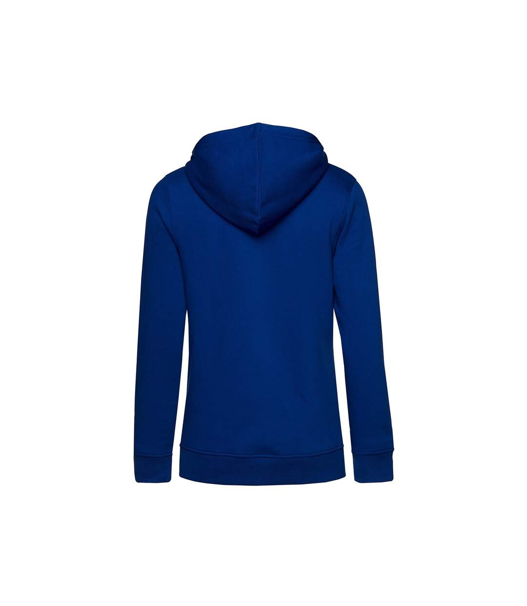 Sweat à capuche femme bleu roi B&C