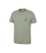 Mens Lake District Back Print Short-sleeved T-shirt Khaki Green Mountain Warehouse-4