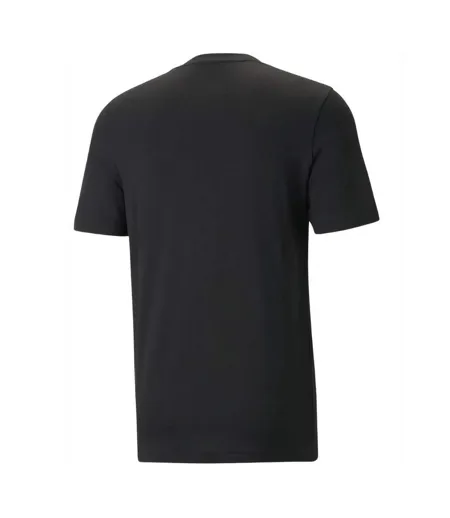 Mens Aldis Chest Logo T-shirt Black Aquascutum