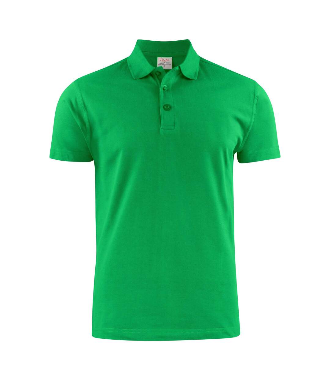 Mens Surf Light Rsx Melange Polo Shirt Fresh Green Printer-2