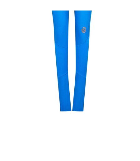 Womens/ladies Series-5 Skyscraper Full Length Leggings Blue Skins