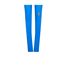 Womens/ladies Series-5 Skyscraper Full Length Leggings Blue Skins-3
