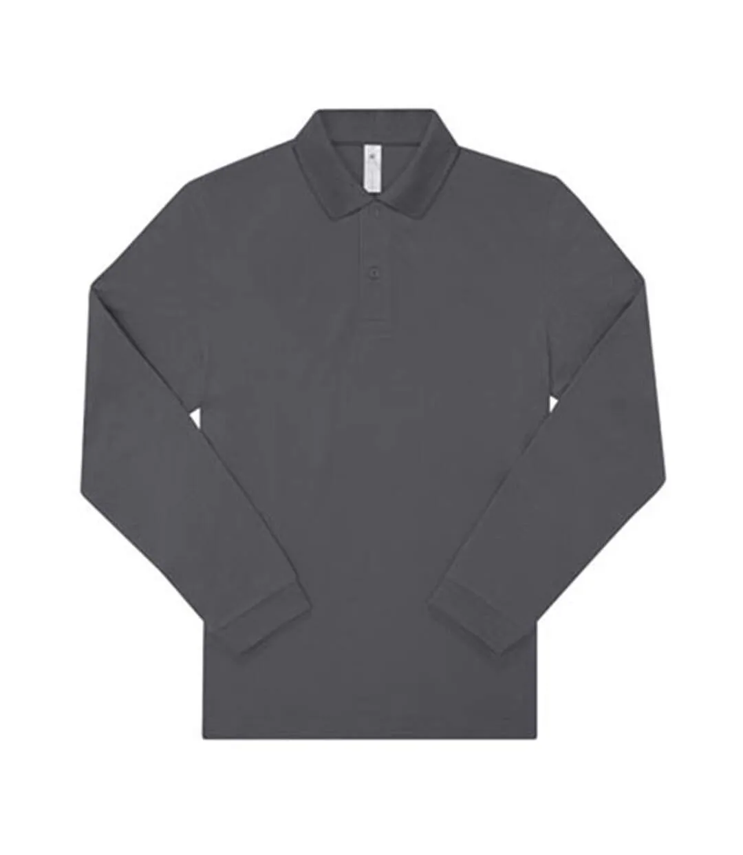 Polo My Polo Adulte Gris Foncé Uni B&C-1