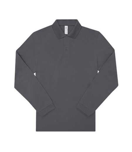 Polo My Polo Adulte Gris Foncé Uni B&C