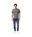 Haut De Pyjama Manches Courtes Motif/style Imprimé Au Dos Homme Gris Lacoste-4