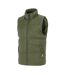 Mens Pu Padded Gilet Army Green Firetrap-3