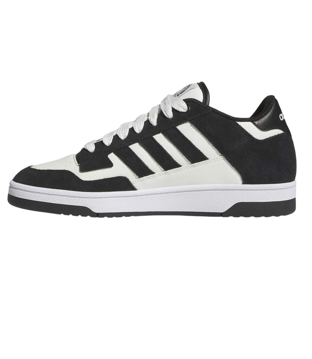 Baskets Rapid Court Homme Noir Blanc Adidas-3