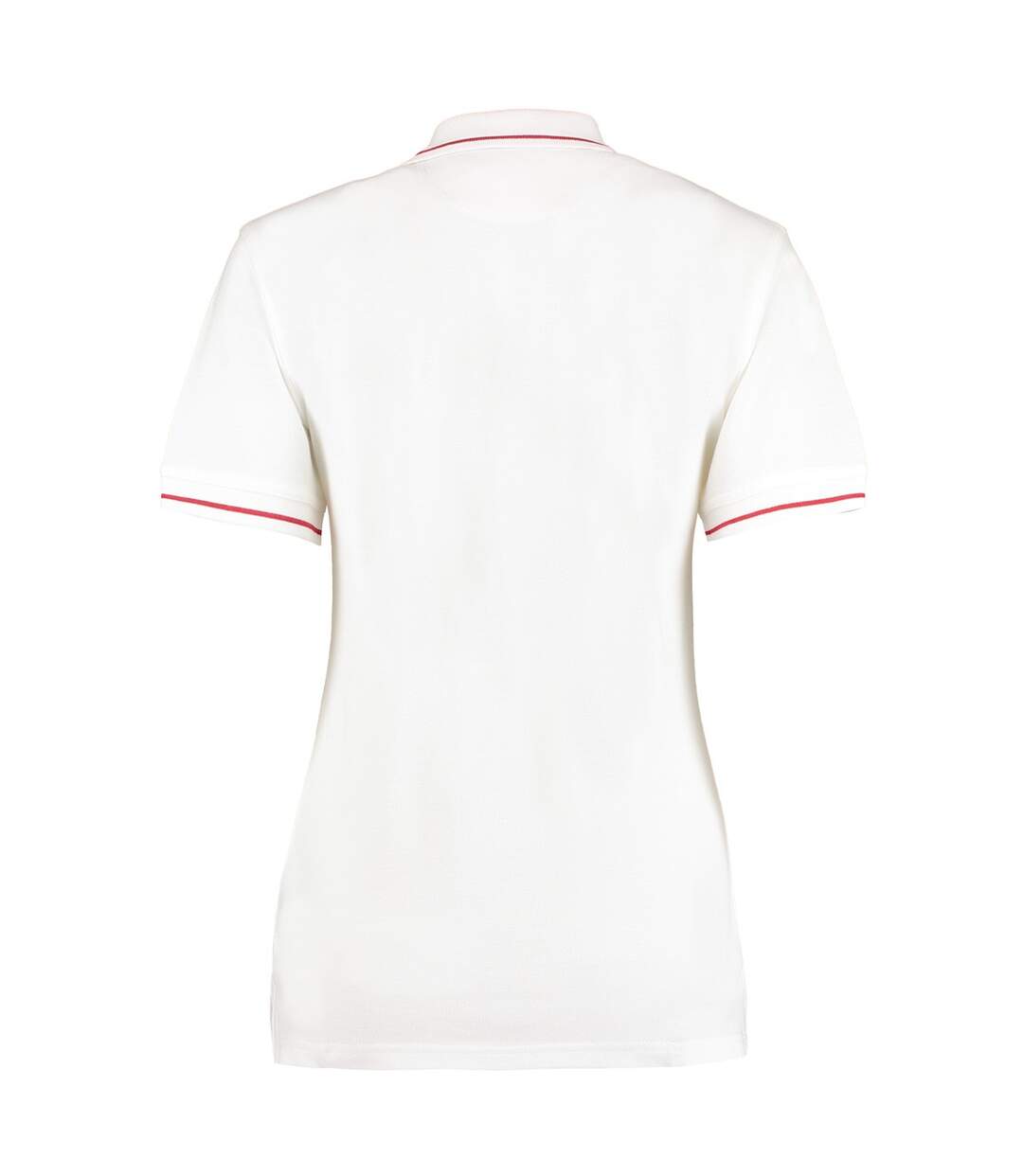 Polo st mellion femme blanc / rouge Kustom Kit-2