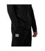 Mens Plain Jogging Bottoms Black Everlast-3