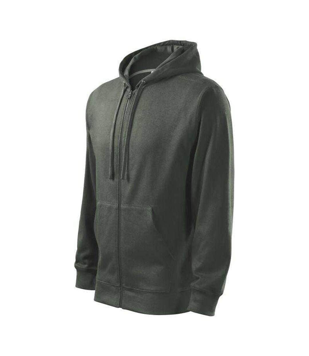 Veste À Capuche Trendy Homme Vert Malfini-3