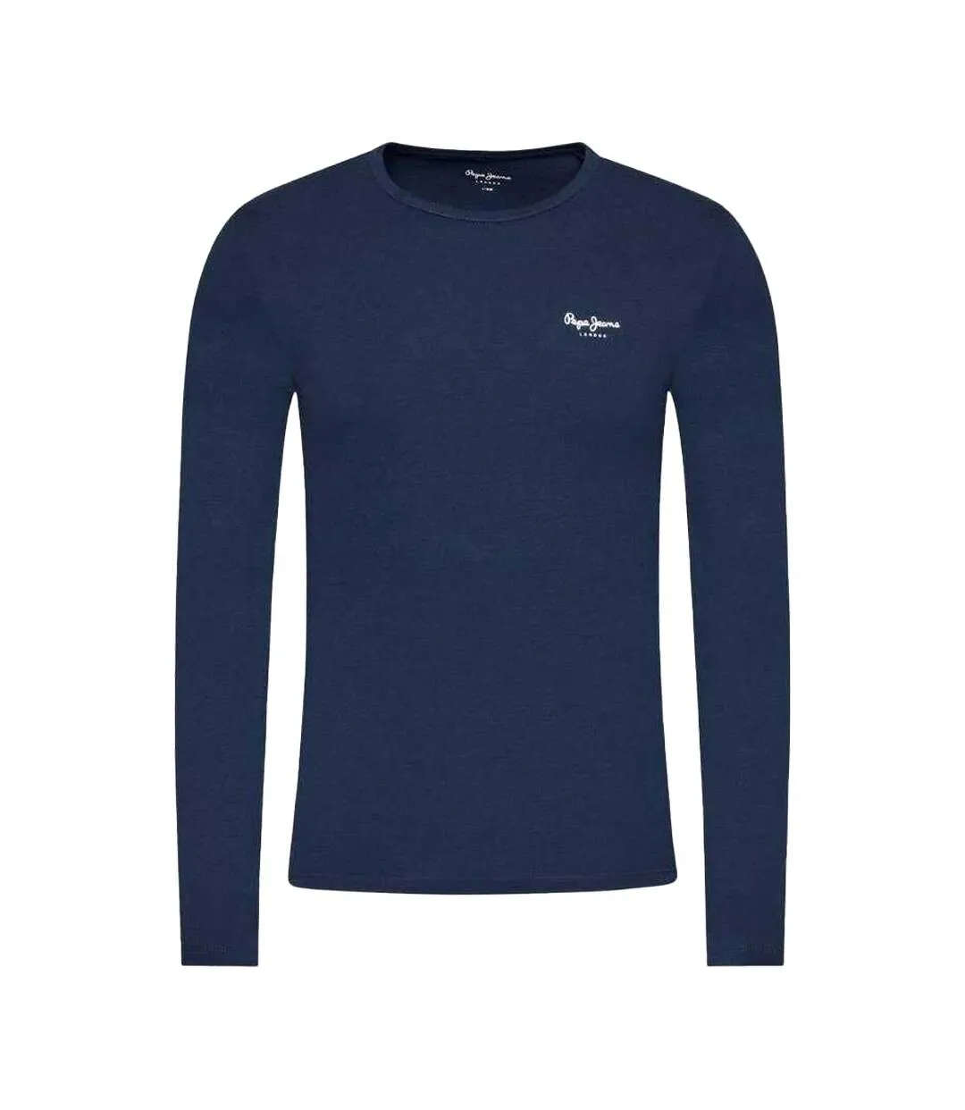 T-shirt Manches Longues Homme Bleu Marine Pepe Jeans-2