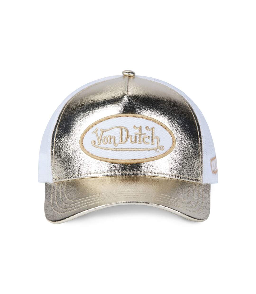 Casquette baseball avec filet adulte en simili effet peau de Reptile Vondutch-1